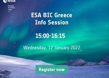 ESA BIC Greece Information Session Wednesday 12.01.2022